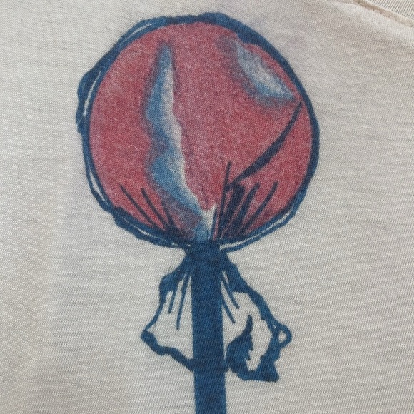 🍭 Y2K Vintage LollyPop Delight Crop Top, Size: S - Picture 14 of 17